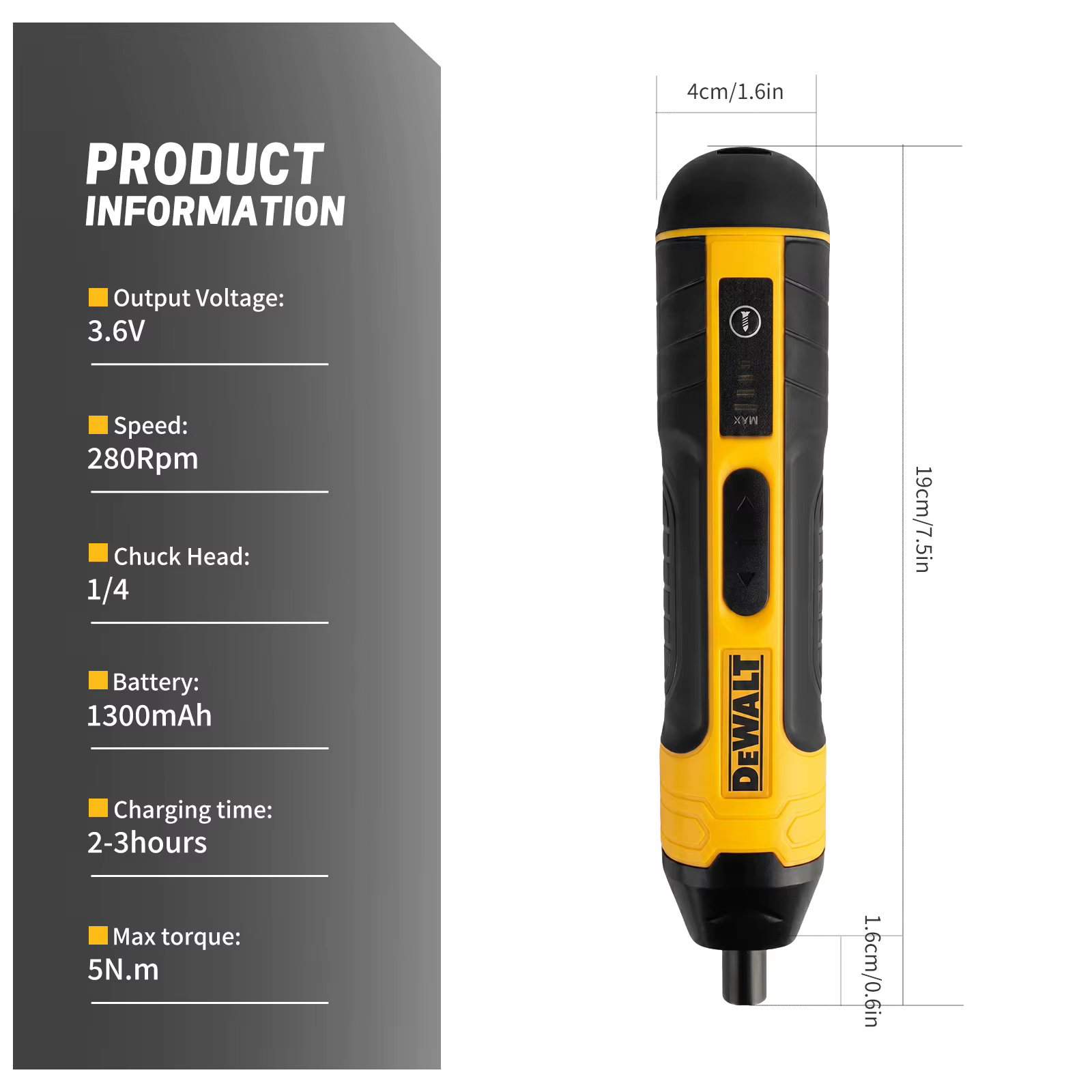 Tournevis électrique sans fil DEWALT HT422, perceuse réglable rechargeable 1300mAh, démontage multifonctionnel