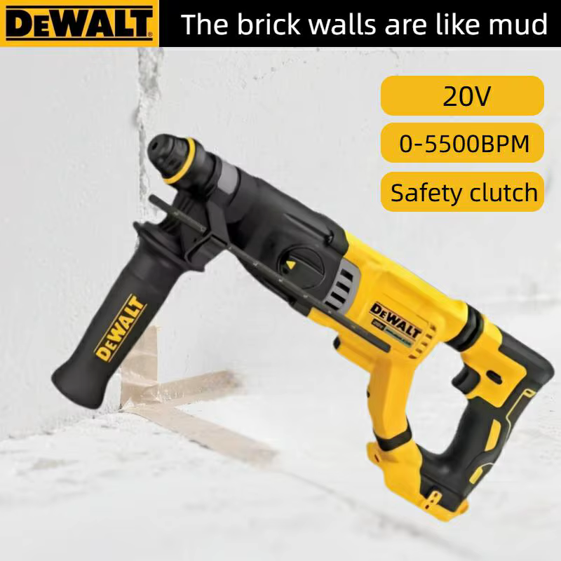 Perceuse à percussion sans fil DEWALT Professional DCH263 20V : Outil de perçage de béton robuste (sans batterie)