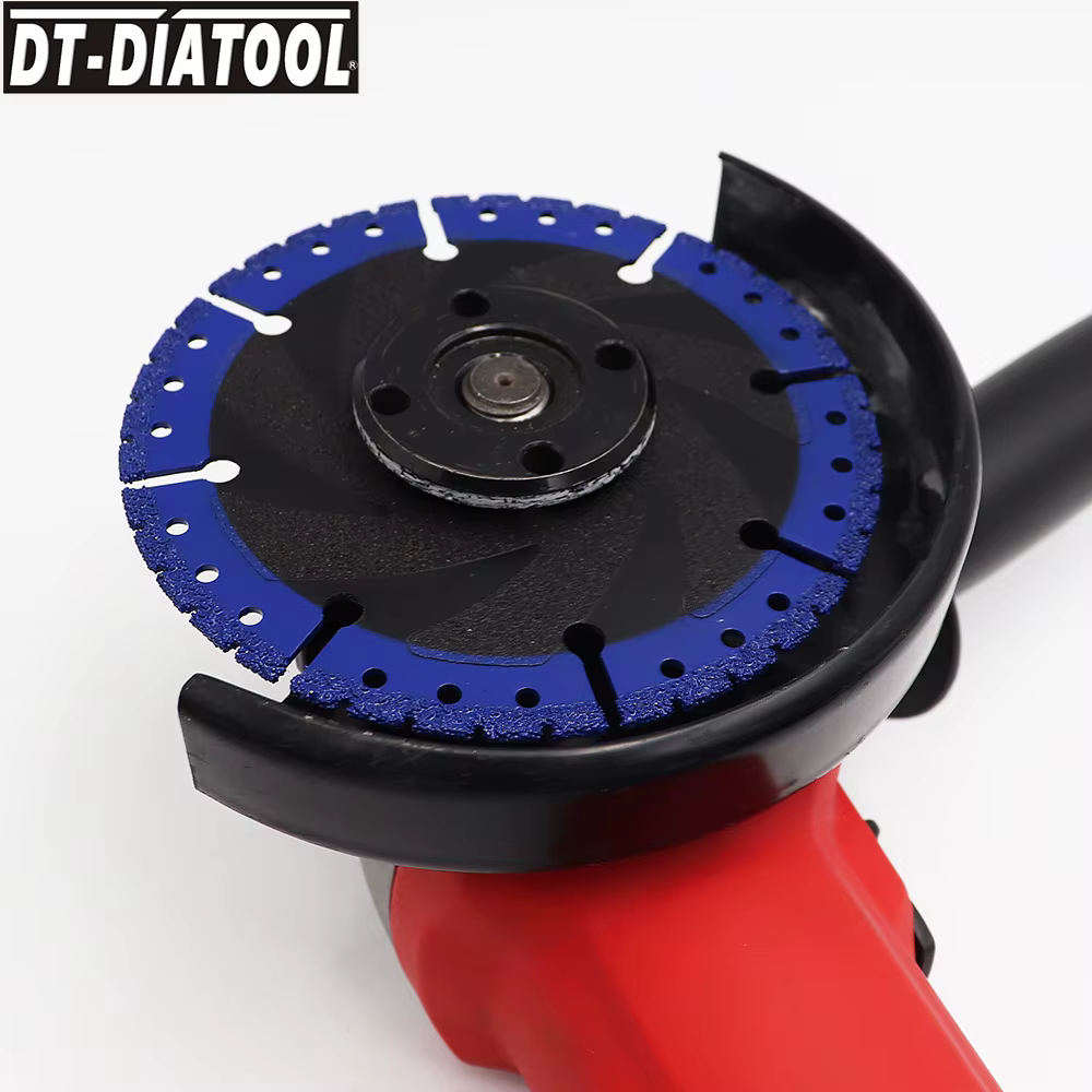 DIATOOL 1/2pcs Dia 115mm scie sphérique brasé universel disque de coupe en acier tuyau fer barre d'armature pierre dure