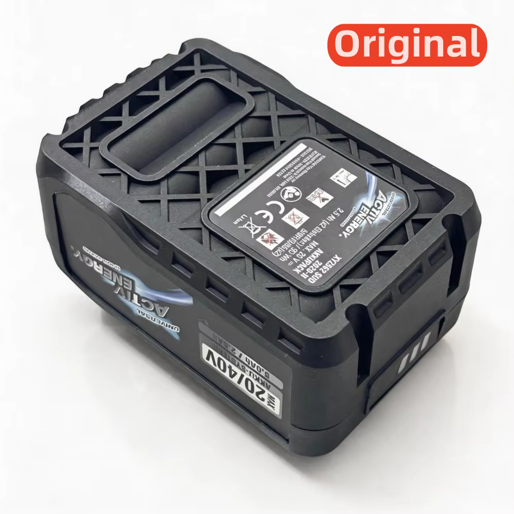 Batterie d'outil électrique 100% originale 2.5Ah/5Ah pour perceuse-visseuse électrique ACTIV ENERGY 20V 40V XYZ562SUD, meuleuse d'angle