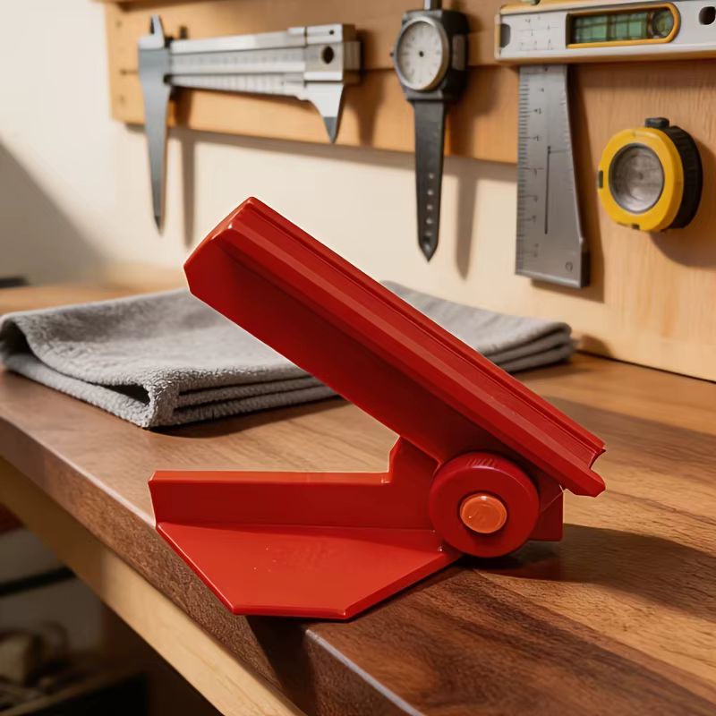 Guide de perçage à 5 angles : 0 ° -90 ° Outil de travail du bois portable