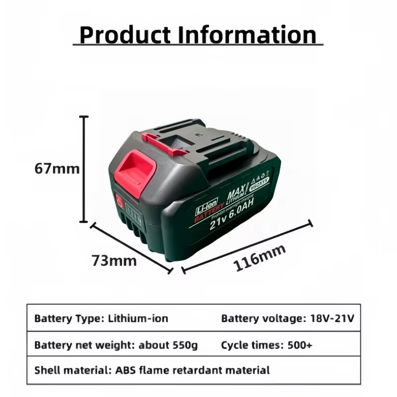 Batterie rechargeable 6