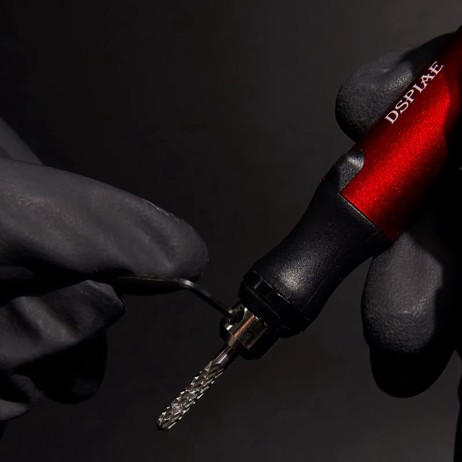 Stylo ponçeur électrique portable DSPIAE ES-P avec disque de ponçage en éponge rond pré-coupé 4