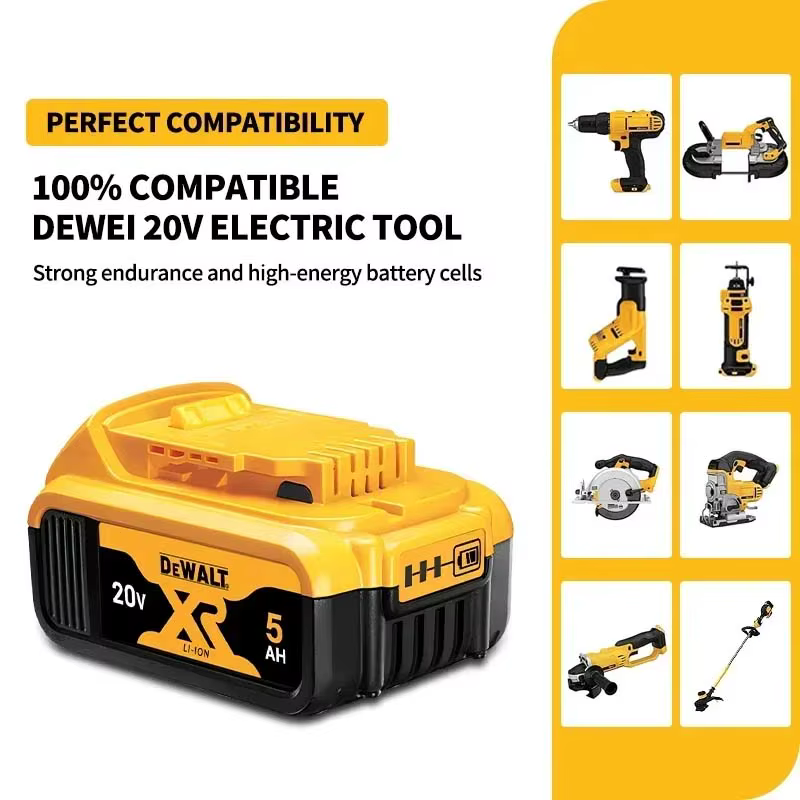 Batterie de remplacement originale Dewalt 18V 5.0Ah