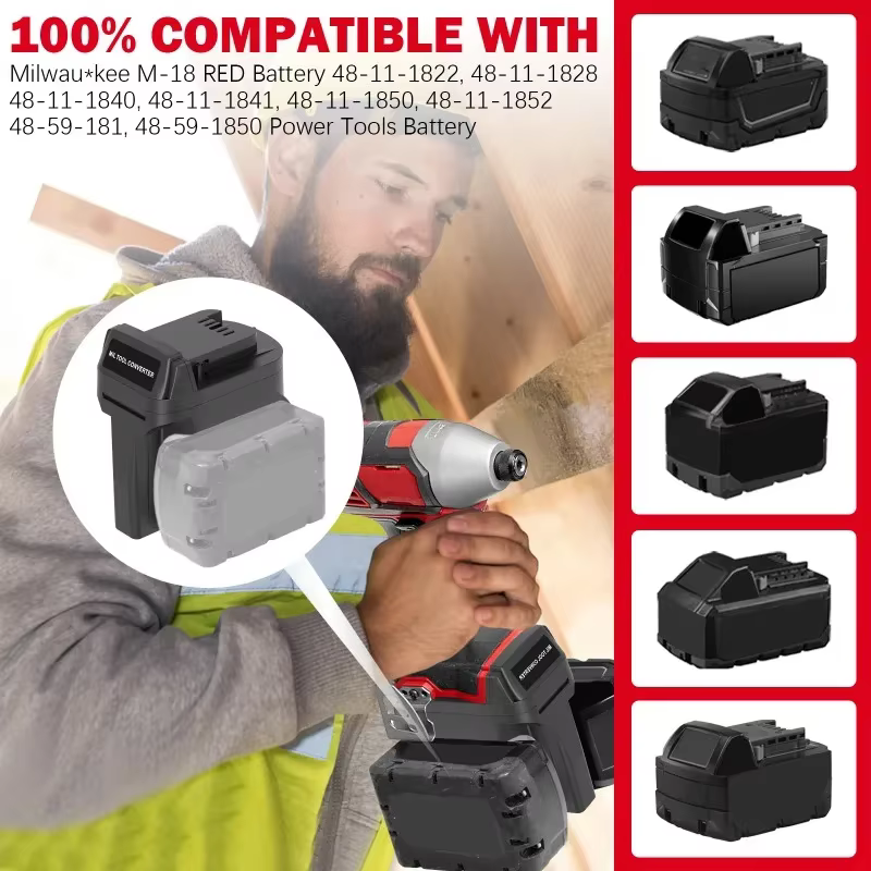 Pour Milwaukee deux paquets 18V M18 Batteries
