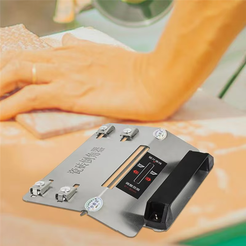 Support de meuleuse d'angle pour carrelage outils de coupe de chanfrein à 45 degrés dispositif de chanfreinage