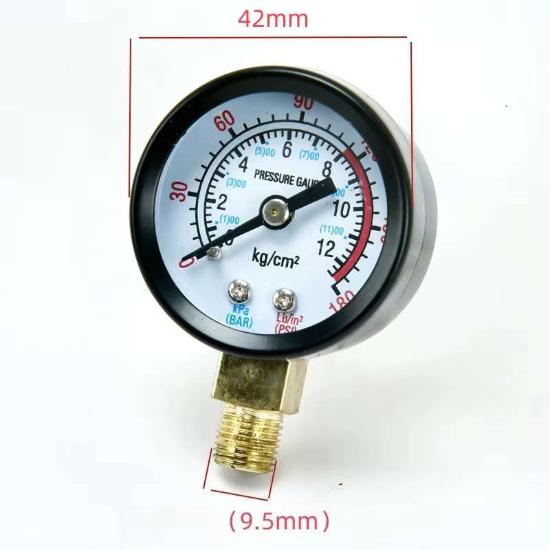 Manomètre professionnel en plastique ou en fer