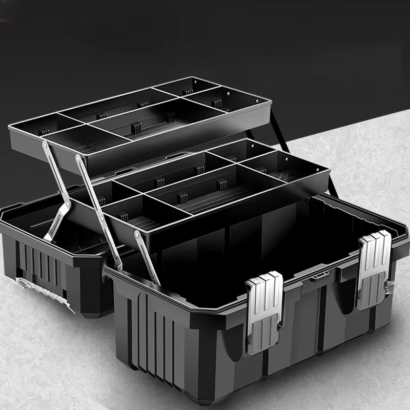 Mallette à outils en plastique pour garage professionnel