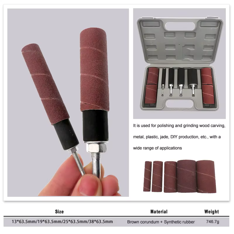 Kit de tambour de ponceuse à broche