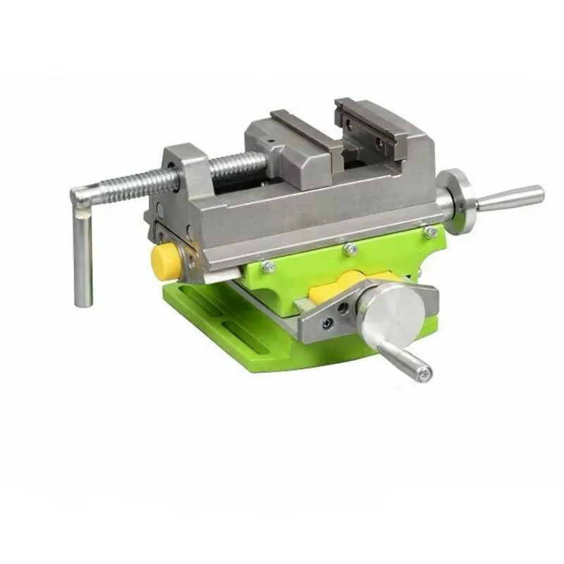 Table rotative 90 ° Étau de presse pour perceuse à glissière transversale de 3 pouces