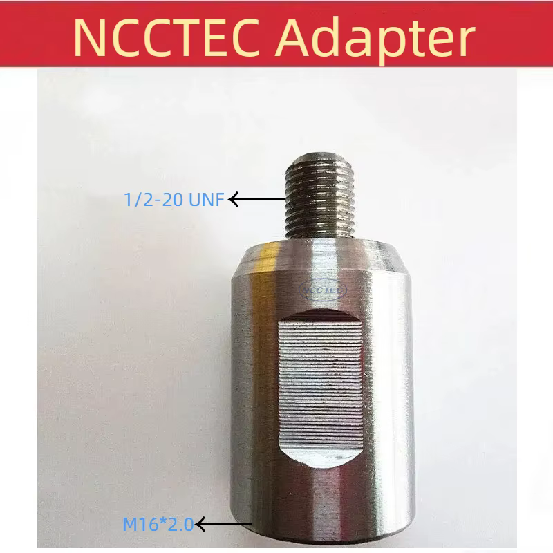 Adaptateur de mandrin de perceuse NCCTEC M16*2.0 femelle vers 1/2-20 UNF mâle pour convertir une machine de forage
