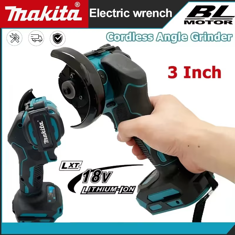 Makita - Mini meuleuse d'angle sans fil de 3 pouces