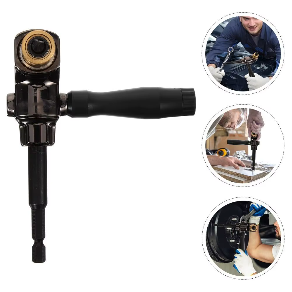 Dispositif d'angle pour perceuse électrique à rotation de 90 degrés