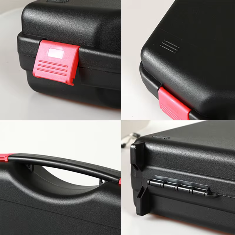 Valise à Outils Professionnelle en Plastique Portable avec Éponge