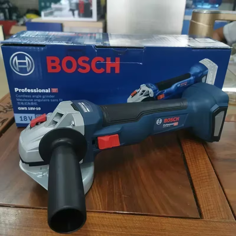 BOSwivel GWS 18V-10 Meuleuse d'angle sans fil Outil nu 18V 125mm Polisseuse Portable Calcul de coupe Machine de travail