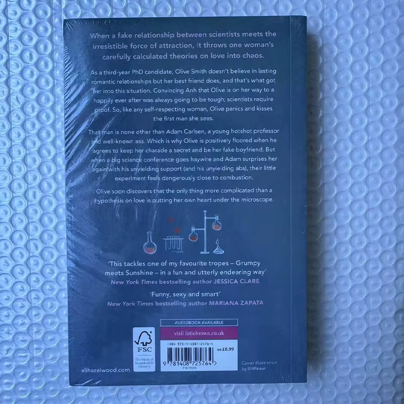 The Love Hypothesis by Ali Hazelwood Love Story Romance Novel for Adult, The New York Times, Best-seller, English Ple