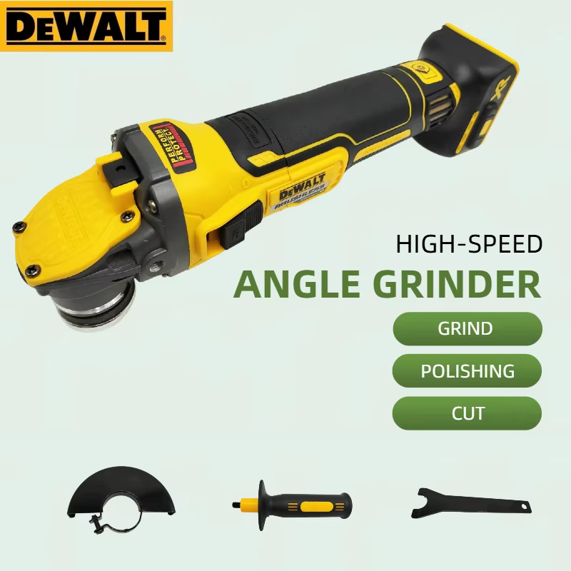 Meuleuse d'angle sans fil DEWALT DCG409 20V | Machine de découpe et de polissage professionnelle 125 mm 9000 tr/min