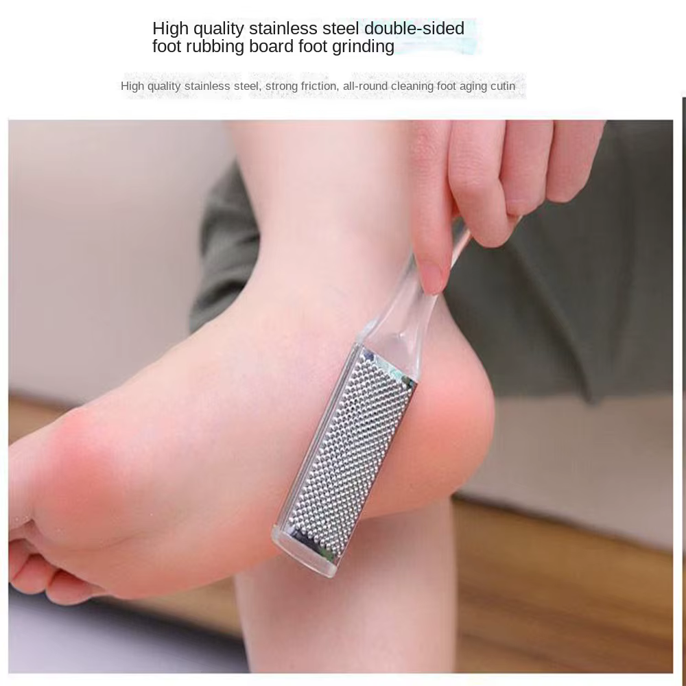 Râpe pour les pieds à fréquence dure, outil de pédicure, pierre ponce pour les pieds
