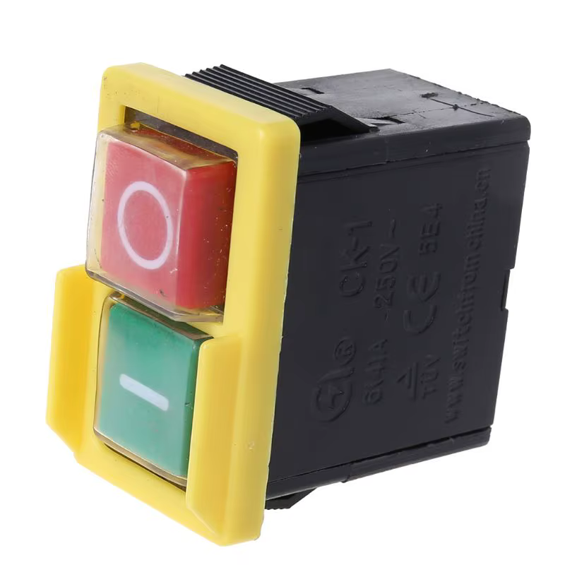 Bouton poussoir électromagnétique étanche