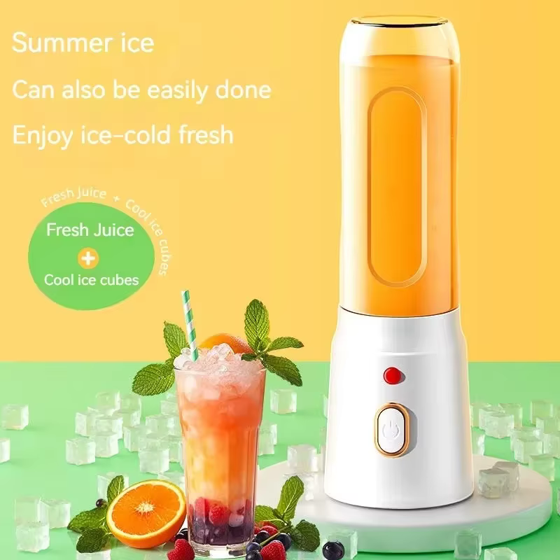 Presse-agrumes électrique Portable de 450ml, presse-fruits, Rechargeable par USB, citron, Orange, tasse de jus de fruits, mélangeur de Smoothie, 2 tasses