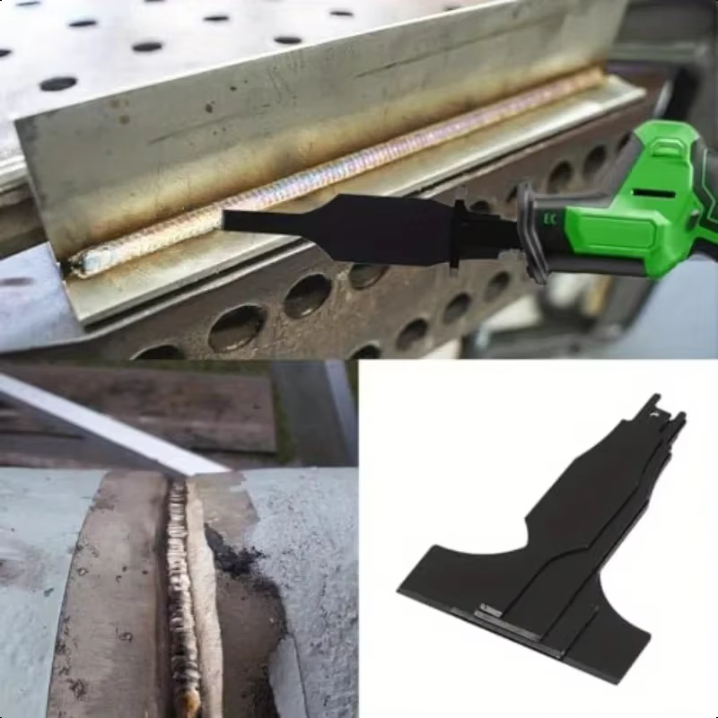 Lot de 4 lames de scie sabre robustes pour l'élimination de carreaux en acier