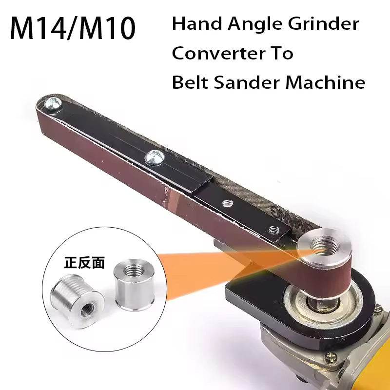 Kit de conversion de meuleuse d'angle en ponceuse à bande pour bricolage domestique
