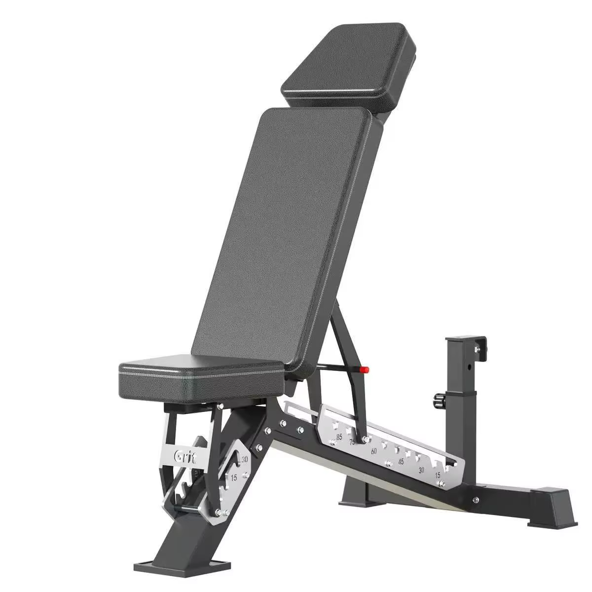 Banc de musculation multifonctionnel réglable et pliable pour haltères, presse à pectoraux, abdominaux, entraînement, chaise de fitness pour la maison et la salle de sport intérieure