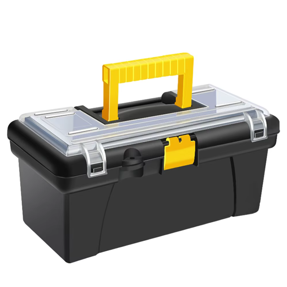 Boîte à outils de quincaillerie en plastique multifonction