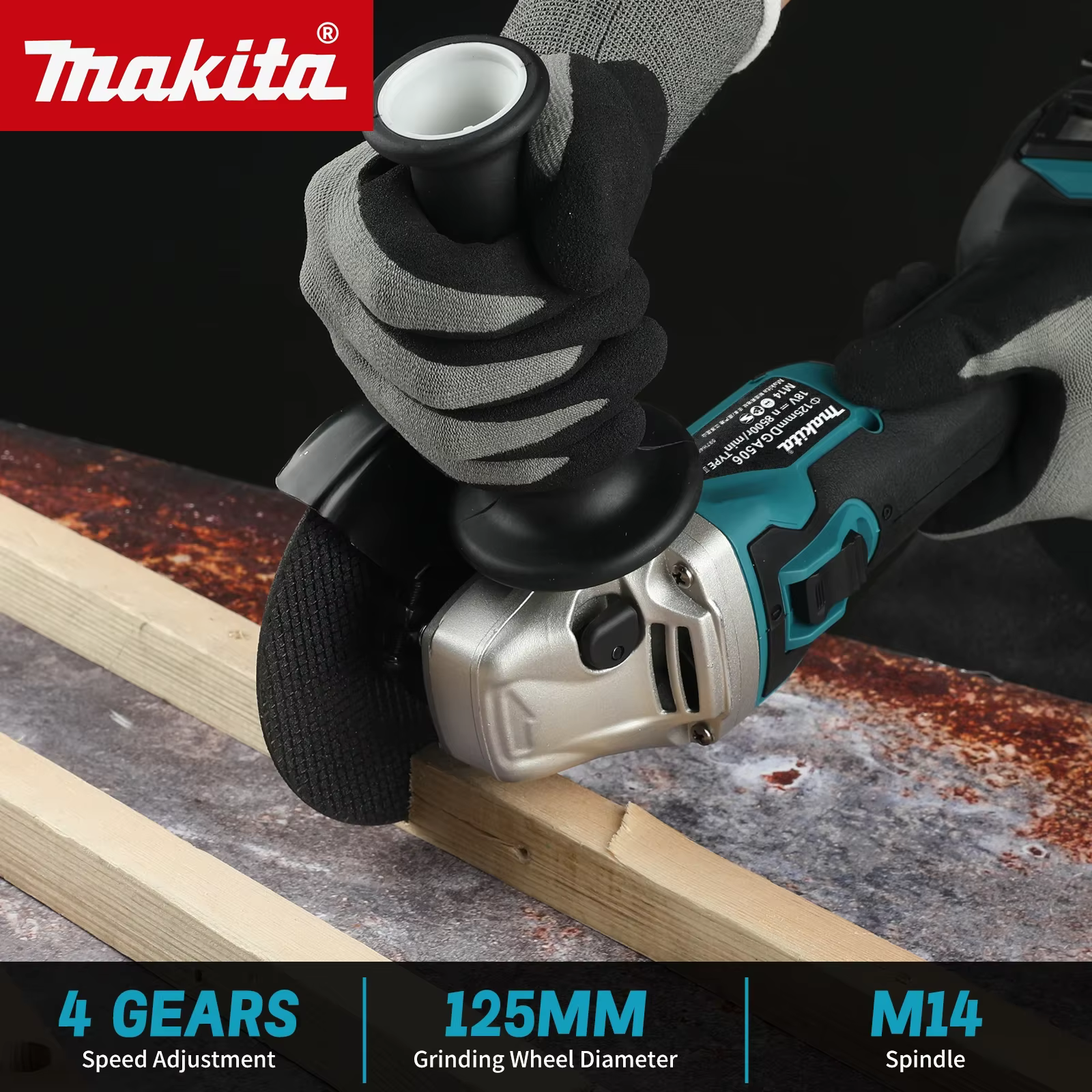 Meuleuse d'angle Makita DGA506 18V 125mm