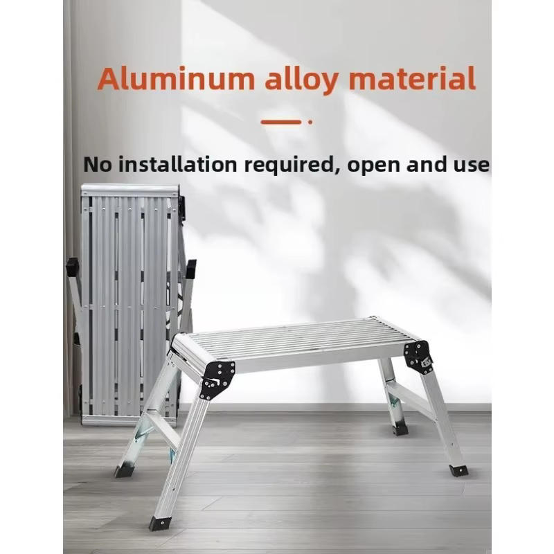 Échelle pliante légère en alliage d'aluminium