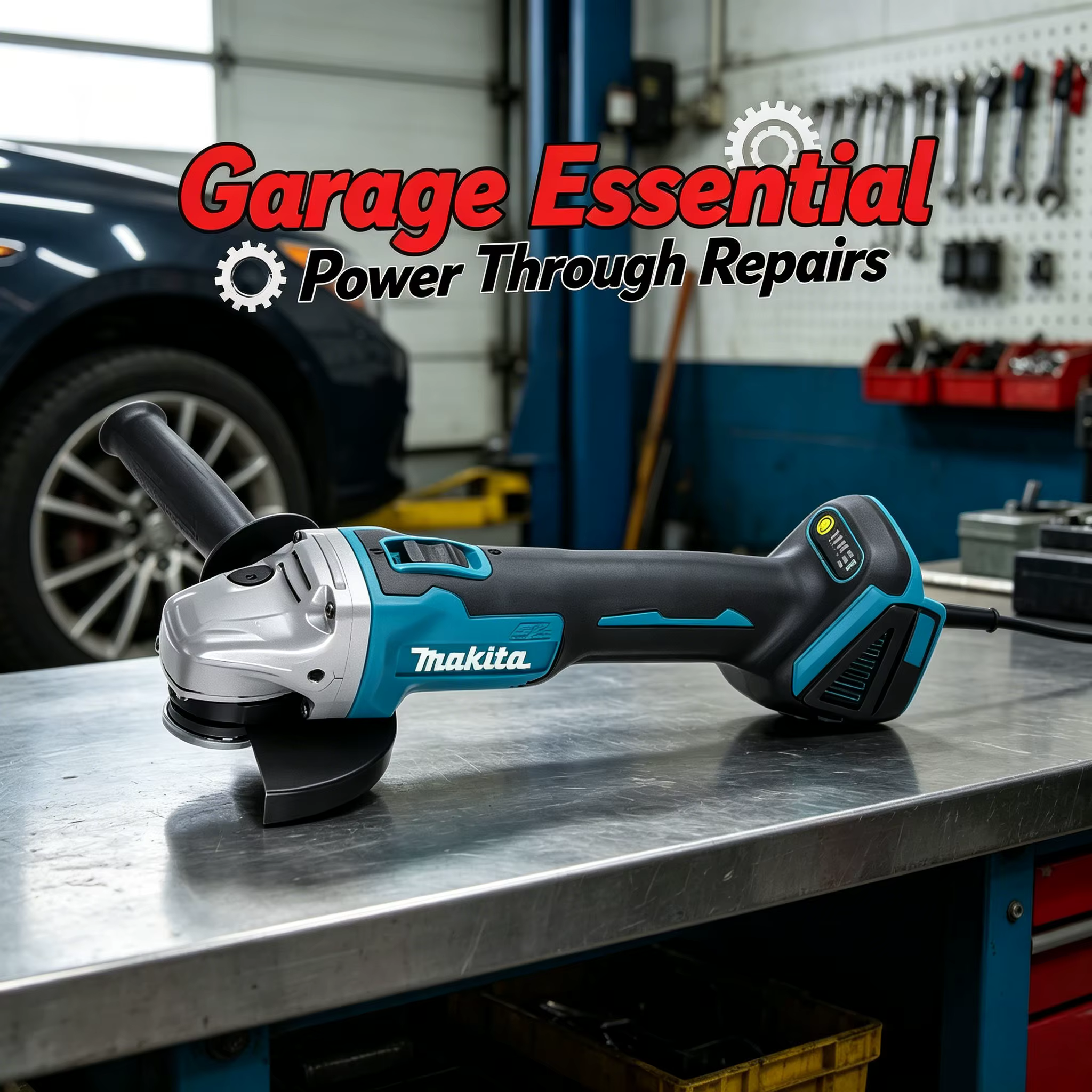 Meuleuses électriques sans fil Makita DGA504 18V 6.0Ah 125mm