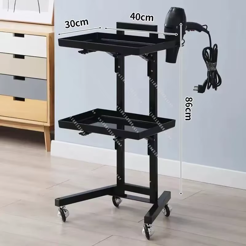 Chariot à outils pliable en acier inoxydable