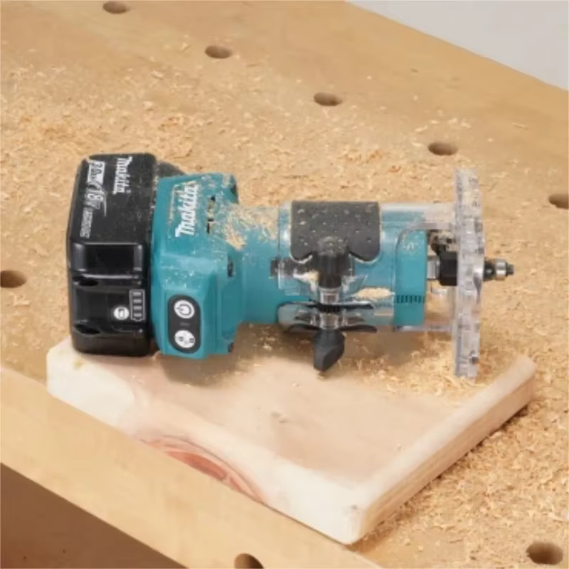 Nouvelle Défonceuse Compacte Sans Fil Makita DRT52 18V LXT