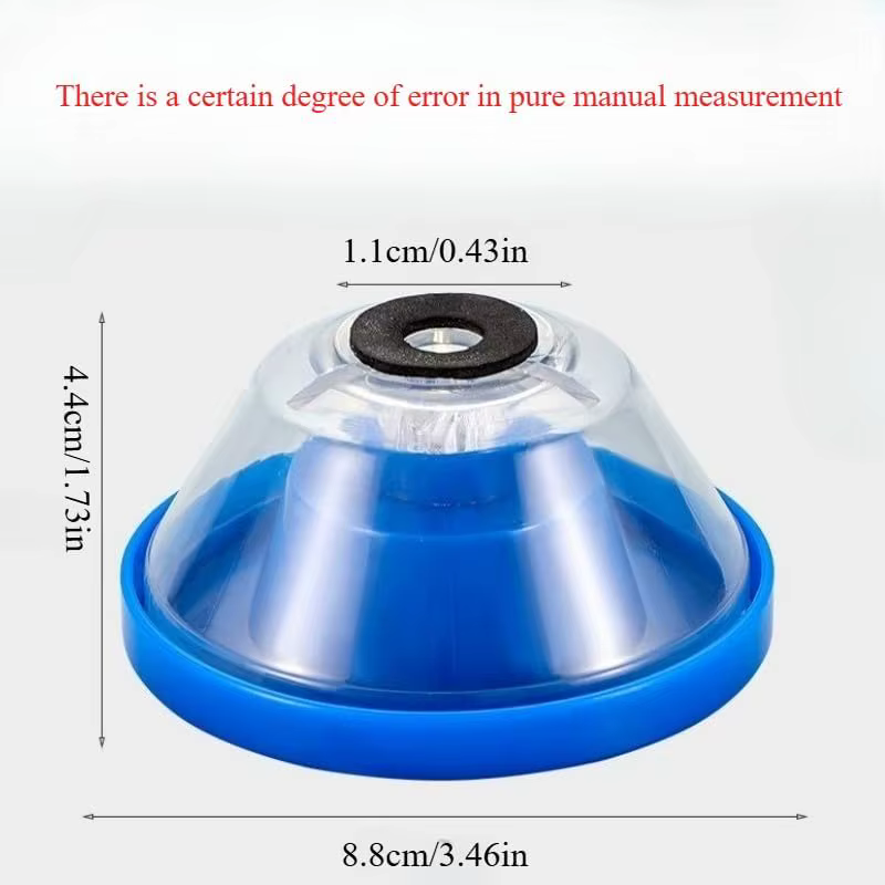 Collecteur de poussière pour perceuse électrique avec dôme transparent