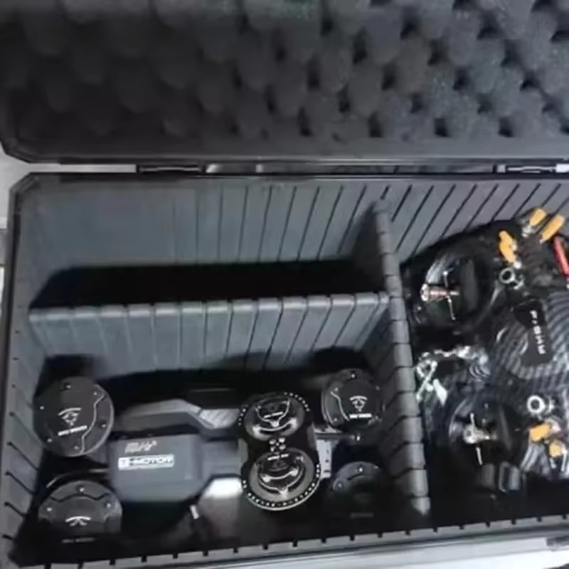 Mallette à outils multifonctionnelle en aluminium