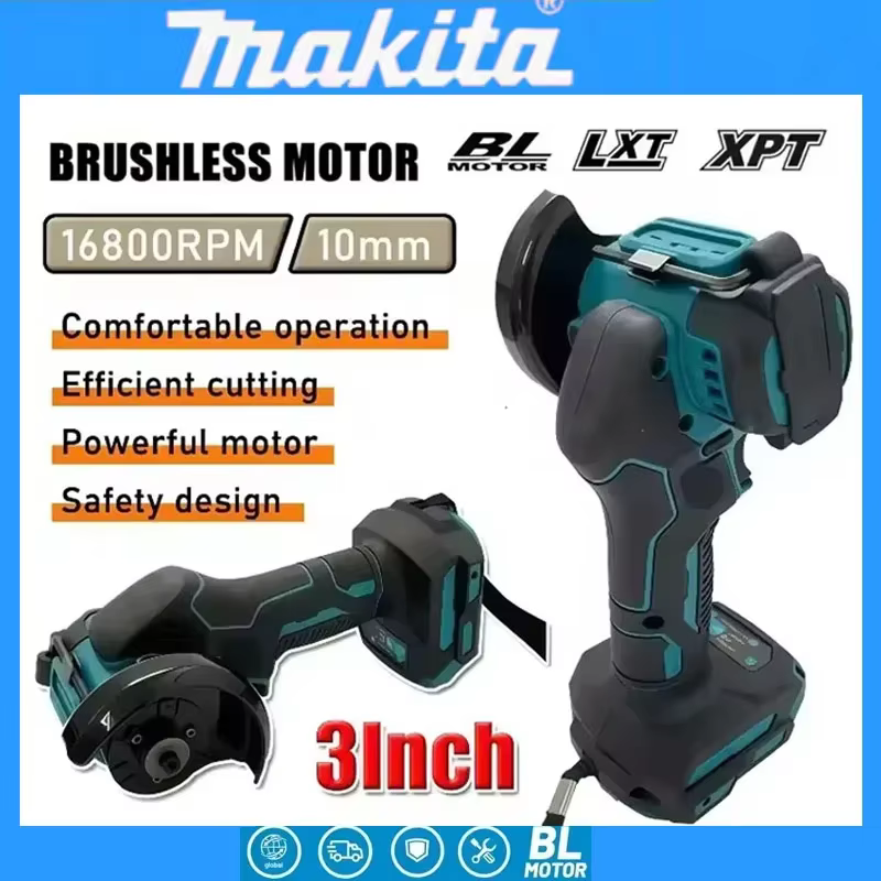 Meuleuse d'angle sans fil Makita 3 pouces