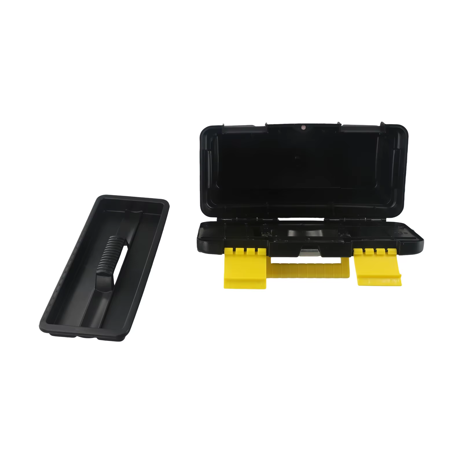 Boîte à outils en plastique à deux couches de 10 pouces