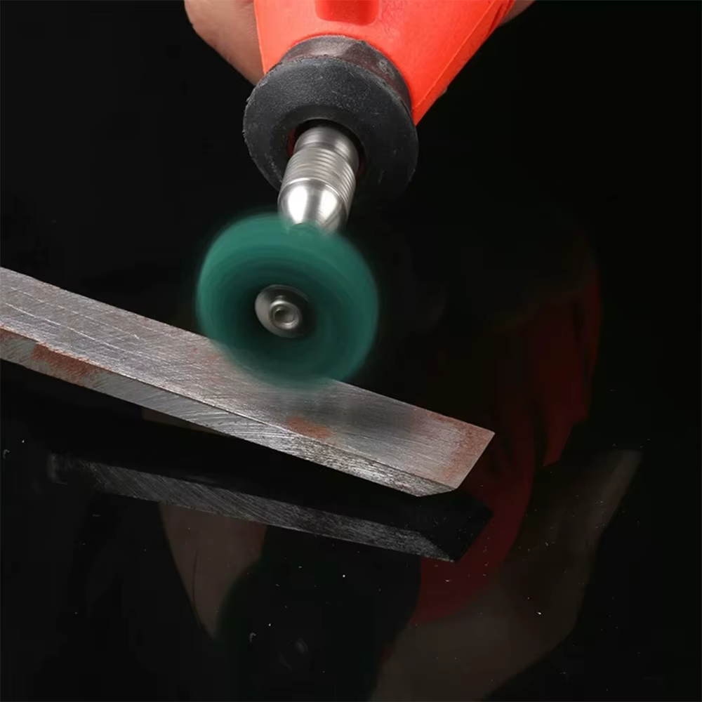 Mini perceuse brosse Abrasive en Nylon