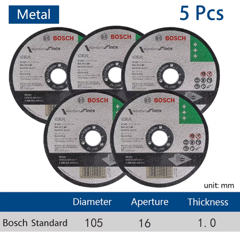 BOSCH – disque de coupe pour meuleuse d'angle
