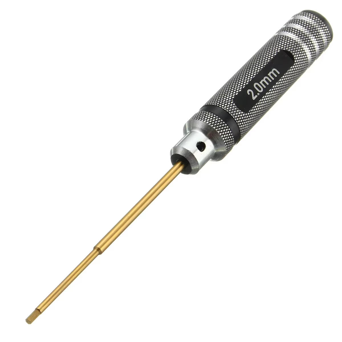 Tournevis hexagonal plaqué titane, outil de réparation, dégagement limité 1.5mm 2.0mm 2.5mm 3.0mm