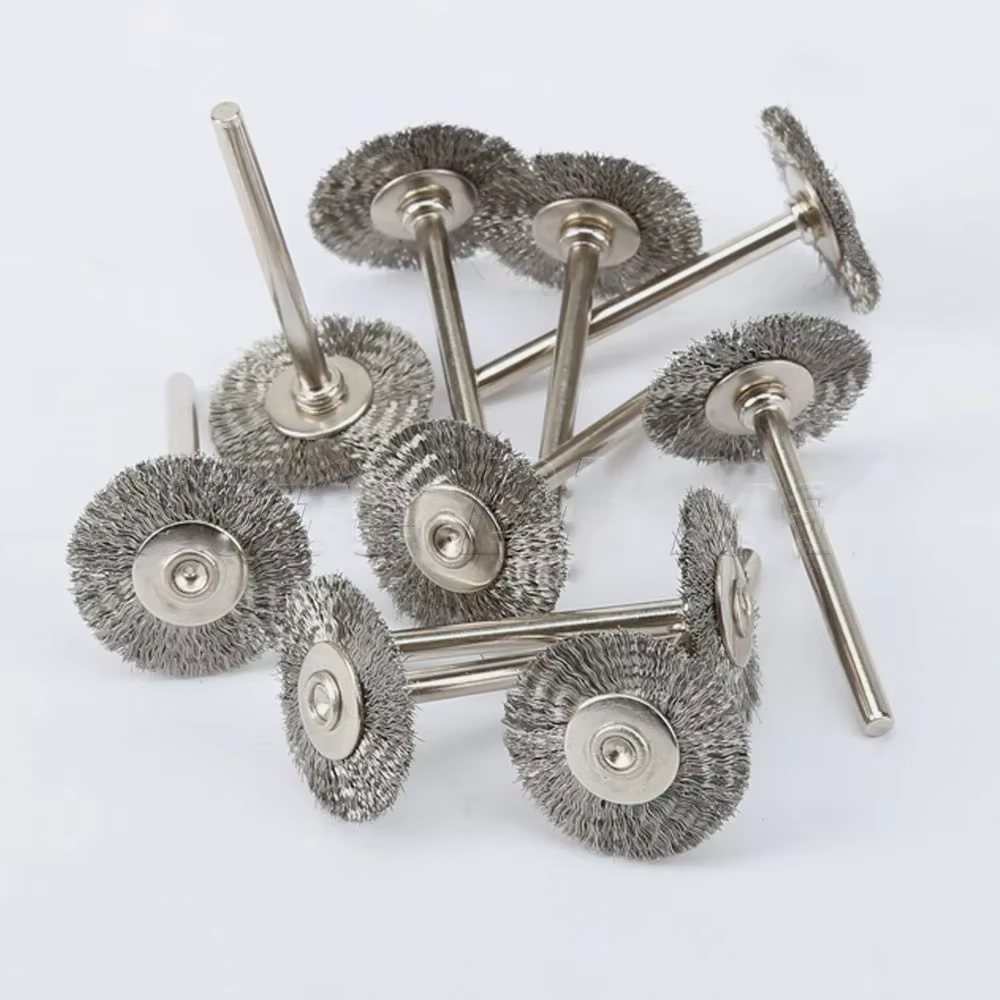 Accessoires Dremel, brosse rotative en acier de 22mm