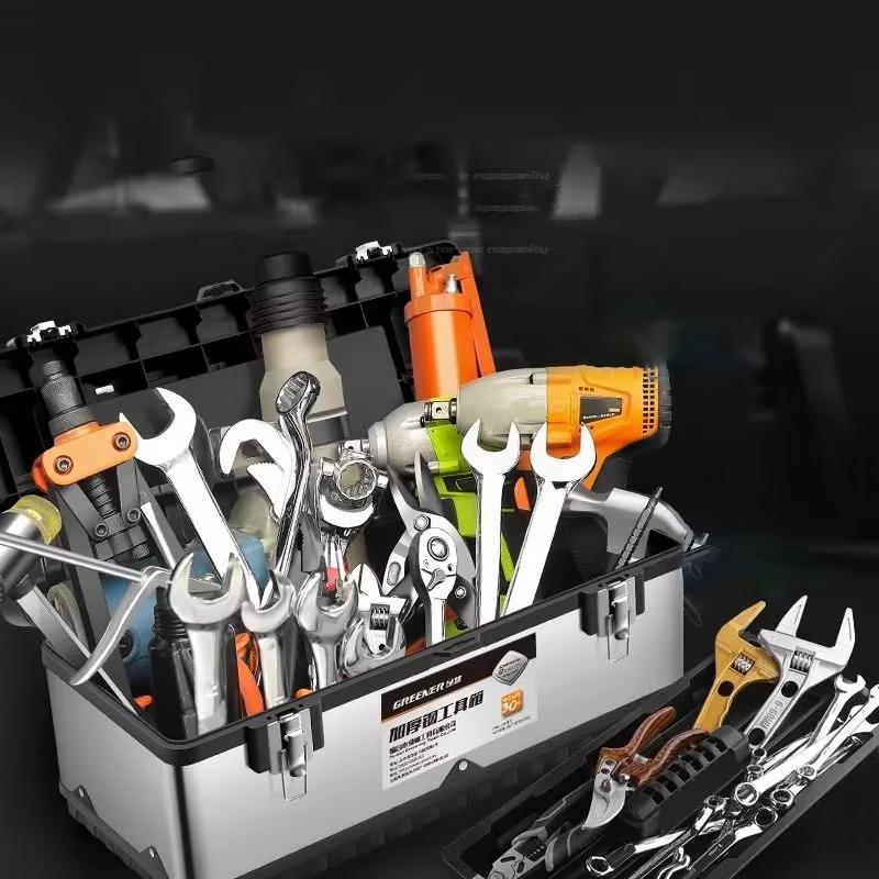 Boîte à outils de rangement professionnelle