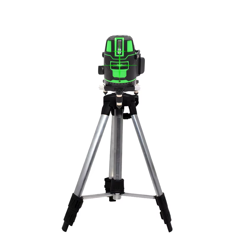 Niveau laser rotatif automatique à nivellement rapide 360° avec trépied de 1 m