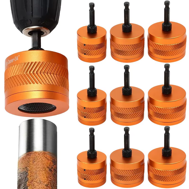 Nettoyeur de tuyaux métalliques pour ponceuse