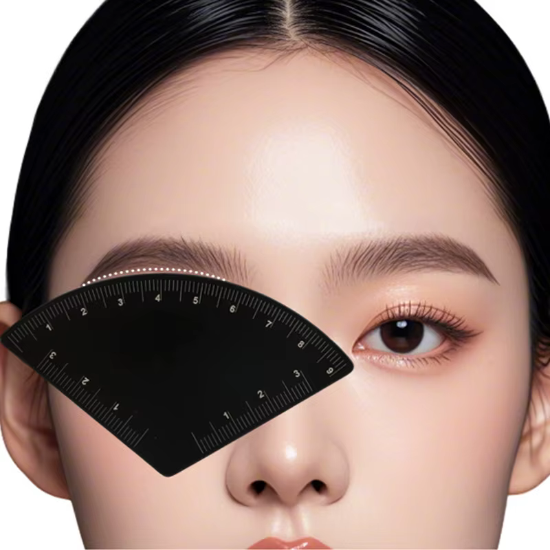 Règle de conception de sourcils, dessin rapide, outil de cartographie de mise en forme réutilisable, outil de beauté, cadeau