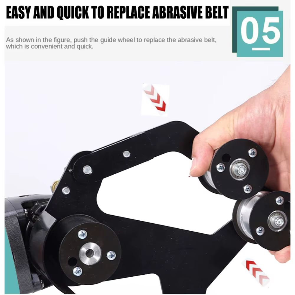 Adaptateur de ponceuse à bande M10/M14 pour meuleuse d'angle, 10 pièces, bandes de ponçage 60/120/240/400/600 grains, accessoire de polissage, élimination de la rouille