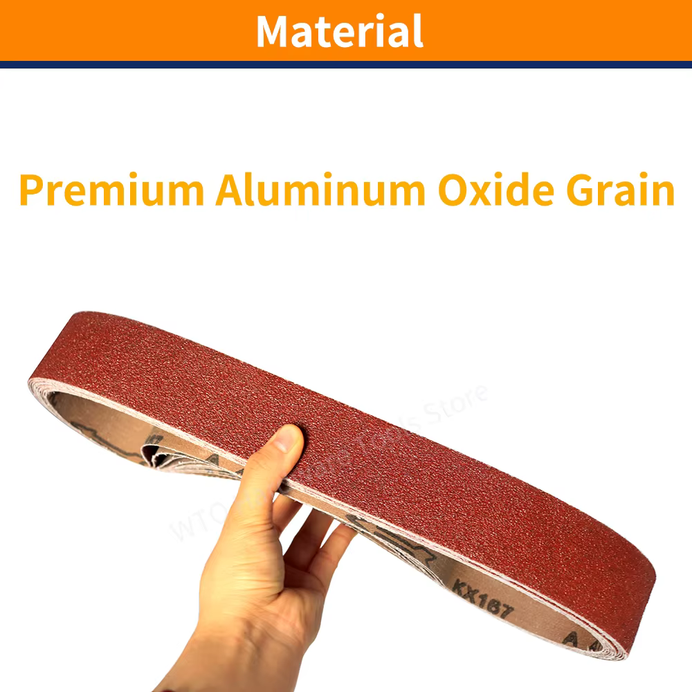 10 pièces 760*40mm bandes abrasives