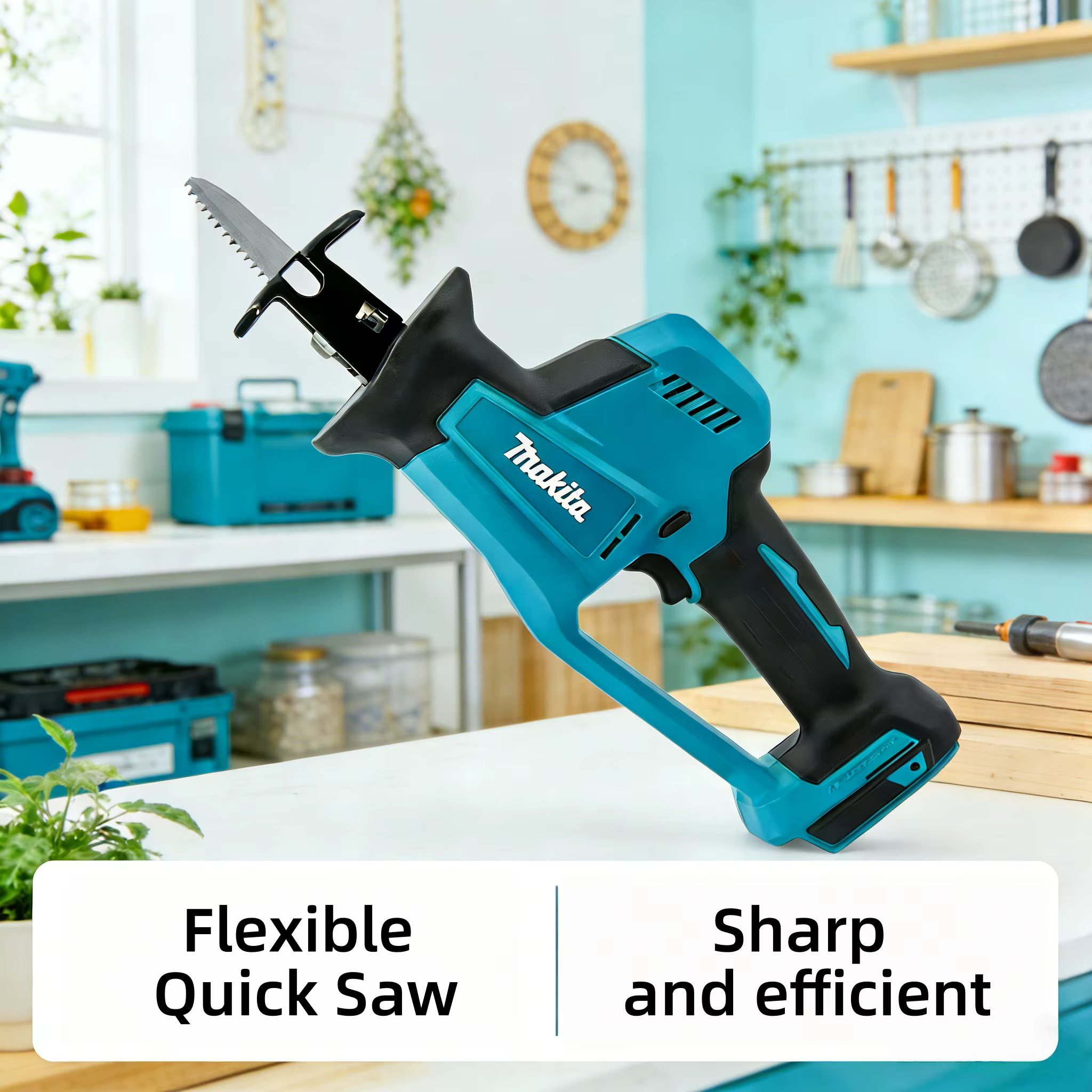 Scie à onglet portative Makita DJR189 18V sans fil