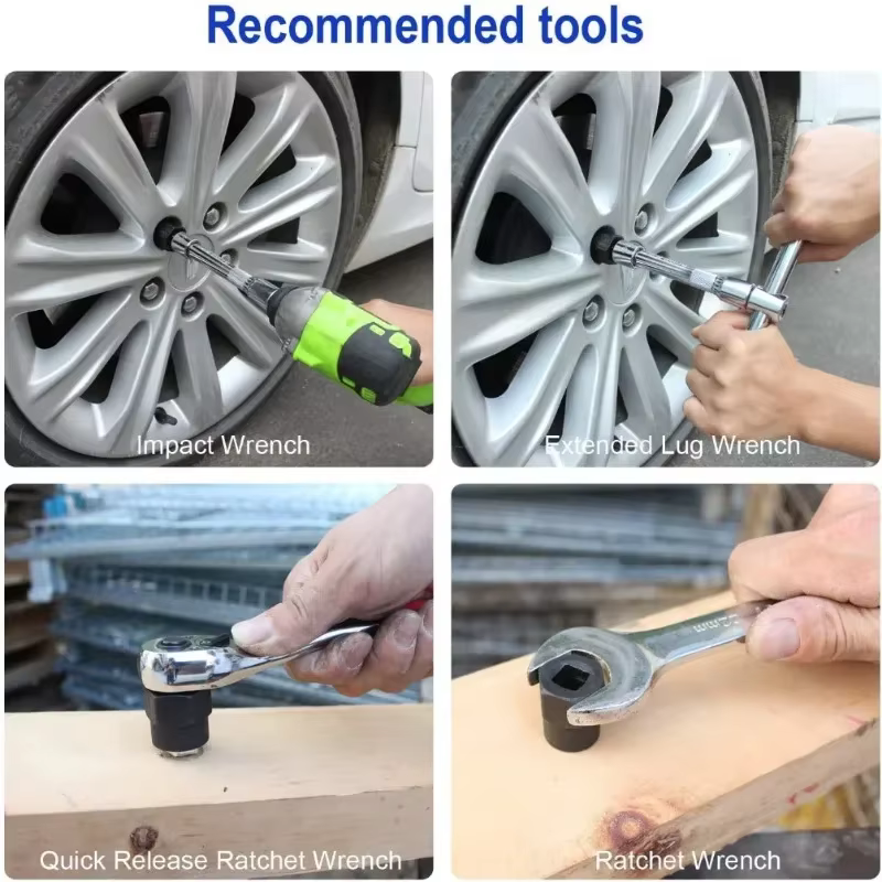 Kit d'outils pour enlever les vis avec mallette de rangement rigide