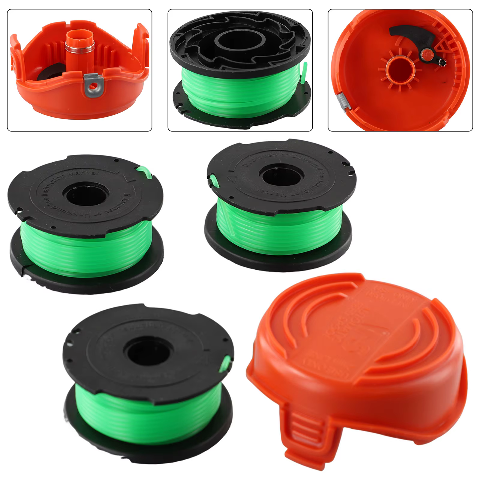 1 * capuchon de bobine + 3 * bobines ligne